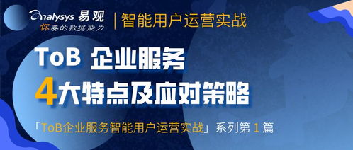 Tob企業(yè)服務(wù)的典型特點(diǎn)及應(yīng)對(duì)策略